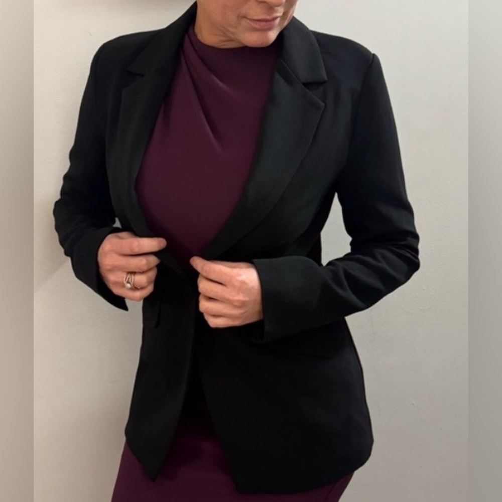 Edit by nine Women's Black Blazer Jacket Size Small - never worn - NWOT